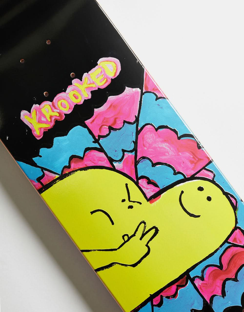 Krooked Knox Greetings Skateboard Deck - 8.12"