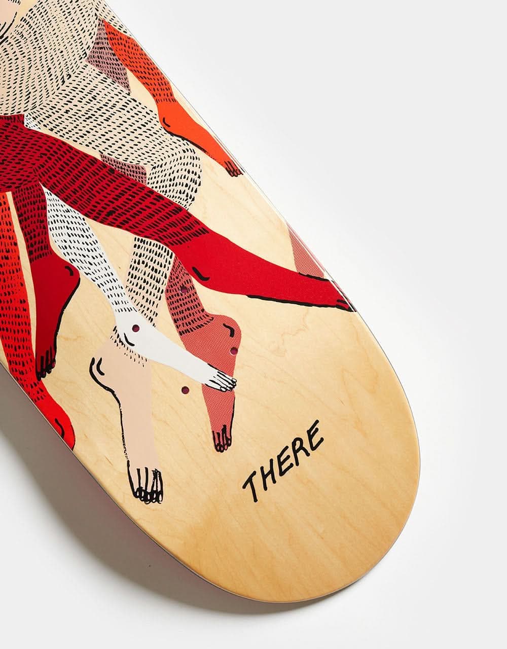 There Marbie Around Skateboard Deck - 8.5"