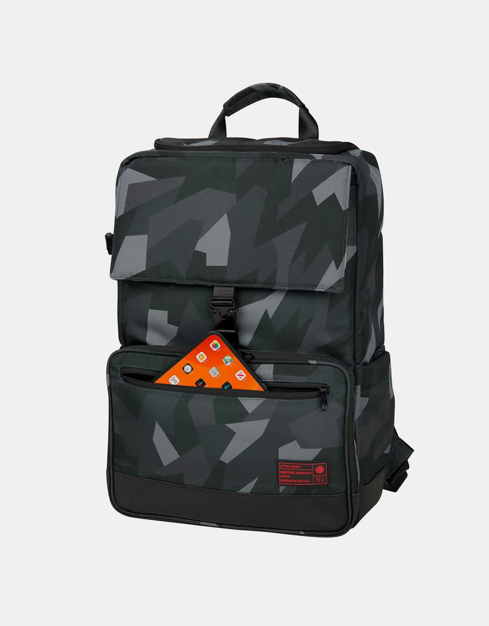 HEX Backloader Rucksack – Grau Camo 