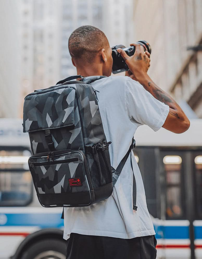 HEX Backloader Backpack - Grey Camo