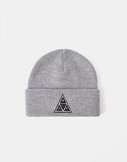 HUF Triple Triangle Cuff Beanie - Grey Heather