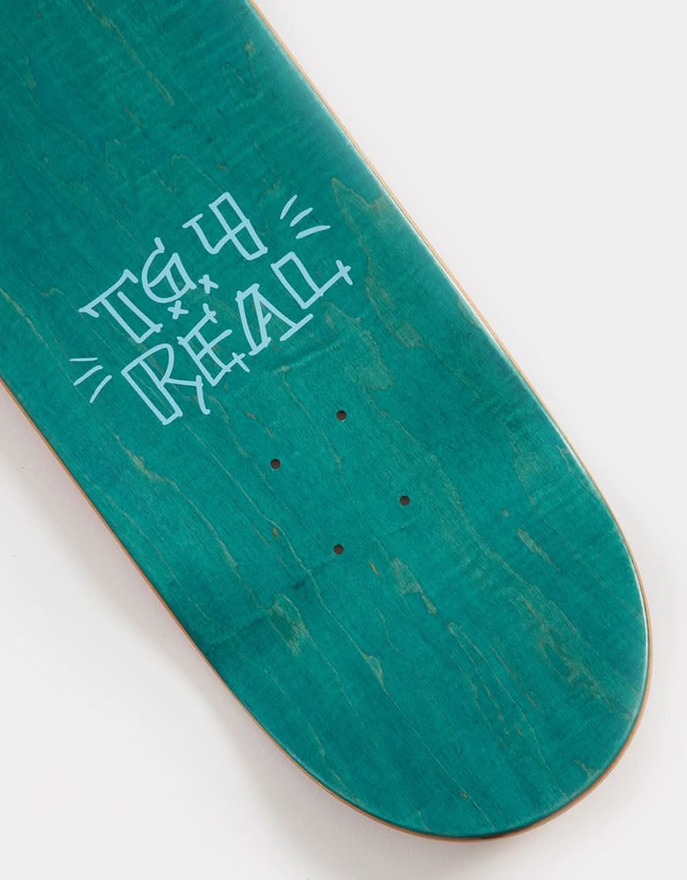 Real Team Acrylics Skateboard Deck - 8.38"