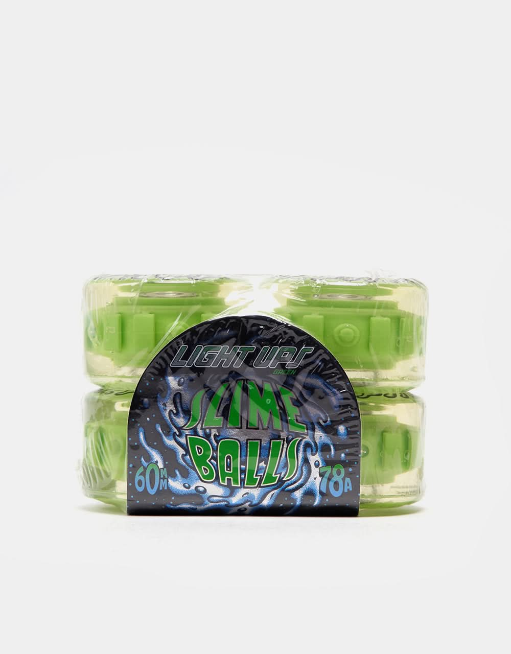 Slime Balls OG Slime Light Ups 78a Skateboard Wheels - 60mm