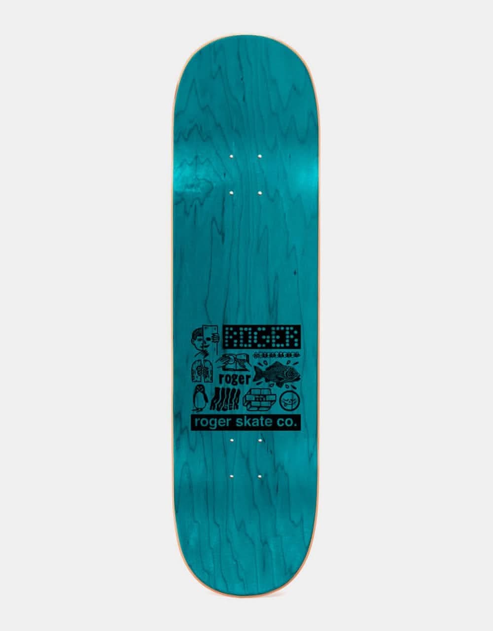 Roger See Ya Later Skateboard Deck - 8.5"