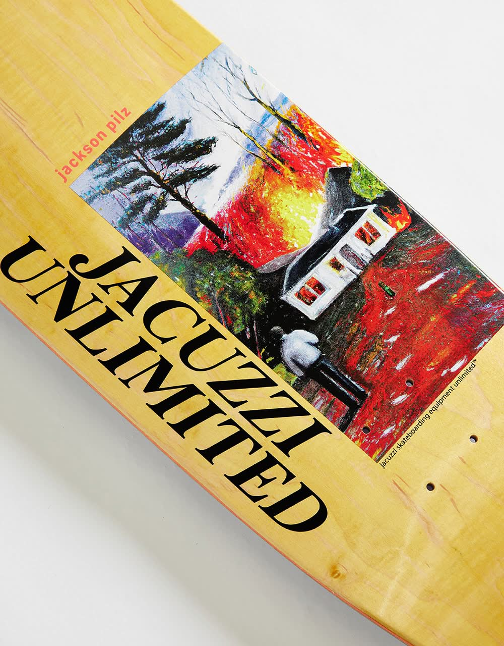 Jacuzzi Unlimited Pilz Lawn Fire EX7 Skateboard Deck - 9.125"