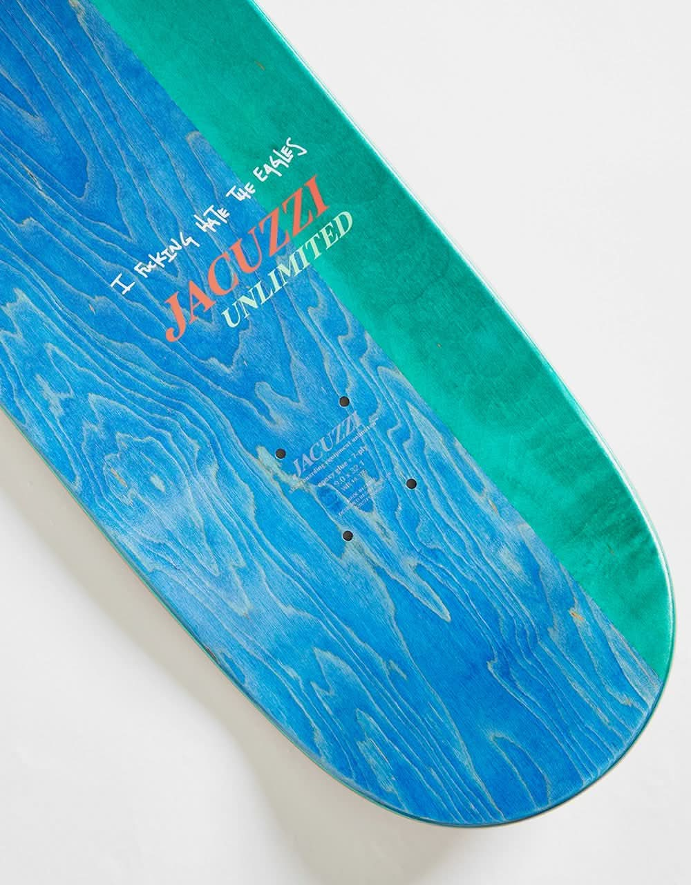 Jacuzzi Unlimited Fourth Street Bowl EX7 Skateboard Deck - 9"