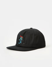 Route One Worldwide Chillers Unstructured 6 Panel Cap - Black