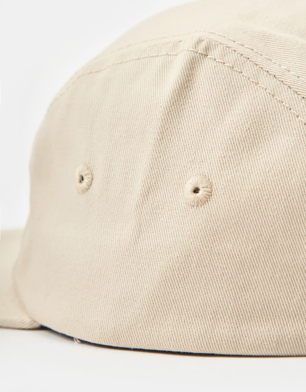 Route One R. Logo 5-Panel-Kappe – Beige