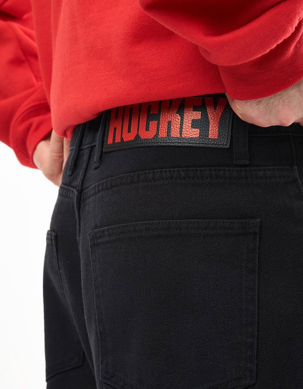 Hockey x Independent Double Knee Jean - Black