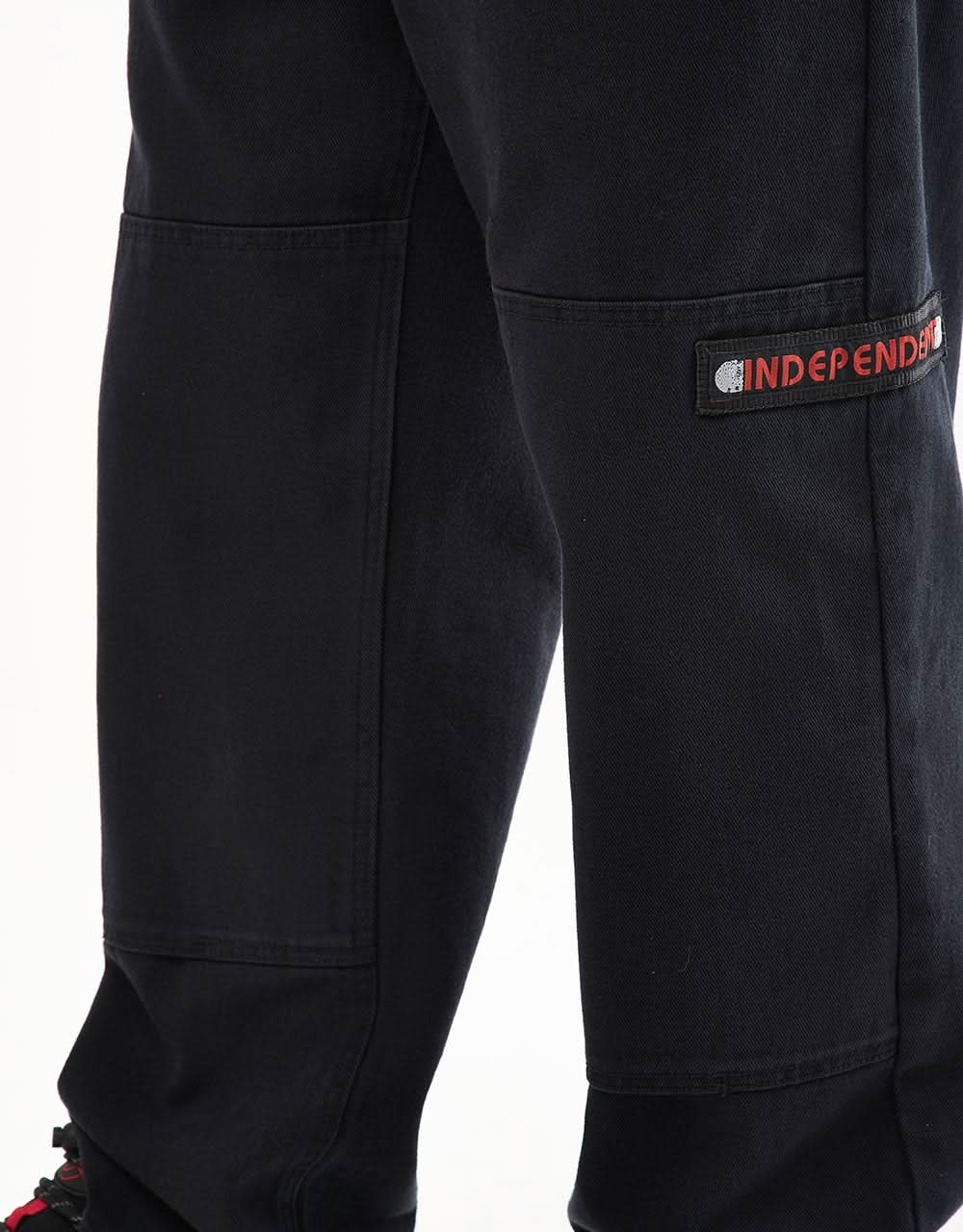 Hockey x Independent Double Knee Jeans – Schwarz 