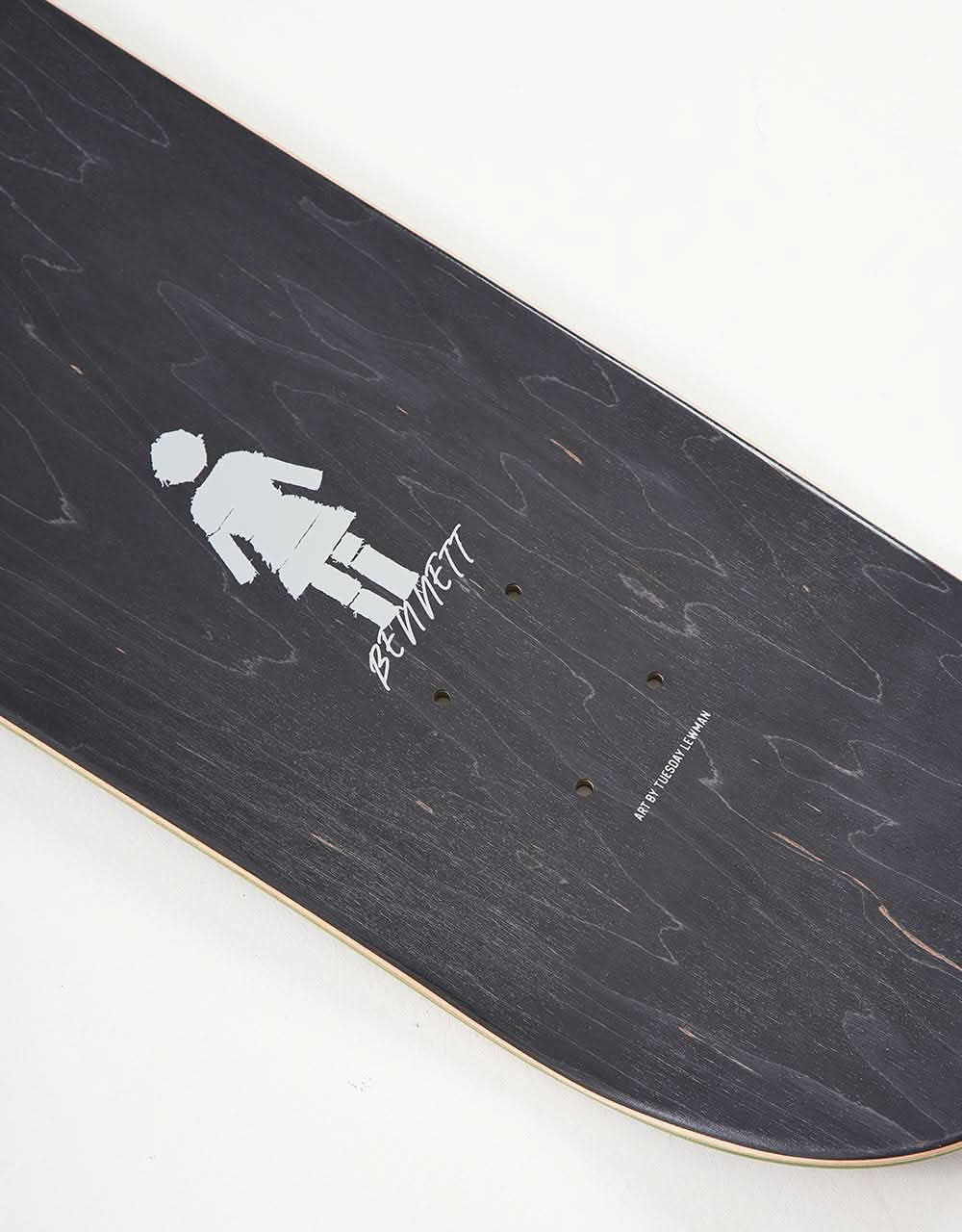 Girl Bennett 'Denim' Scraps Skateboard Deck - 8.25"