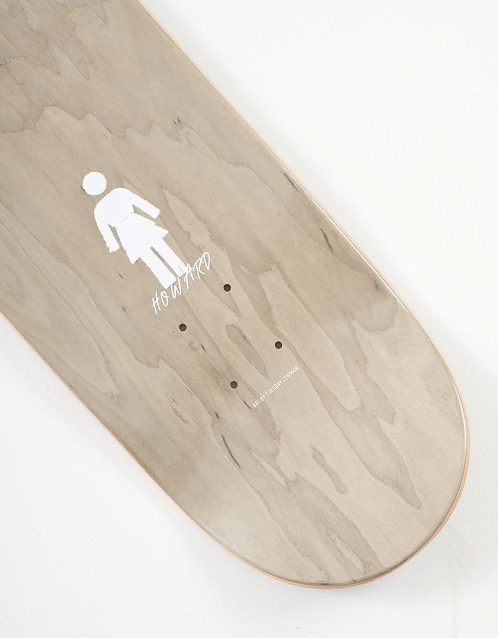 Girl Howard 'Railroad' Scraps Skateboard Deck - 8.5"