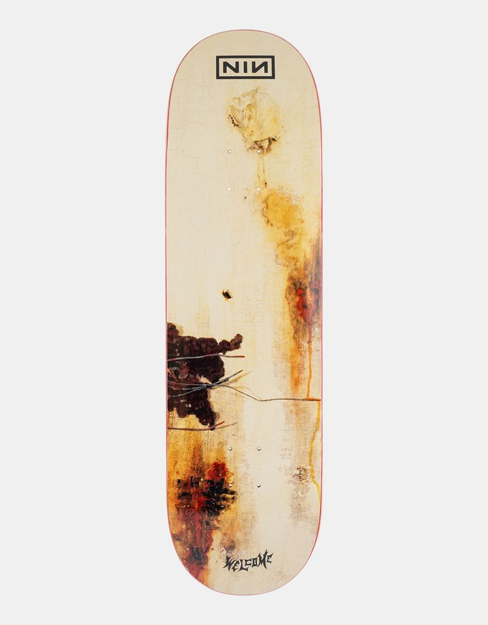 Welcome x Nine Inch Nails The Downward Spiral on Popsicle Skateboard Deck - 9"