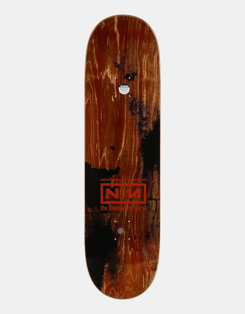 Welcome x Nine Inch Nails The Downward Spiral on Popsicle Skateboard Deck - 9"