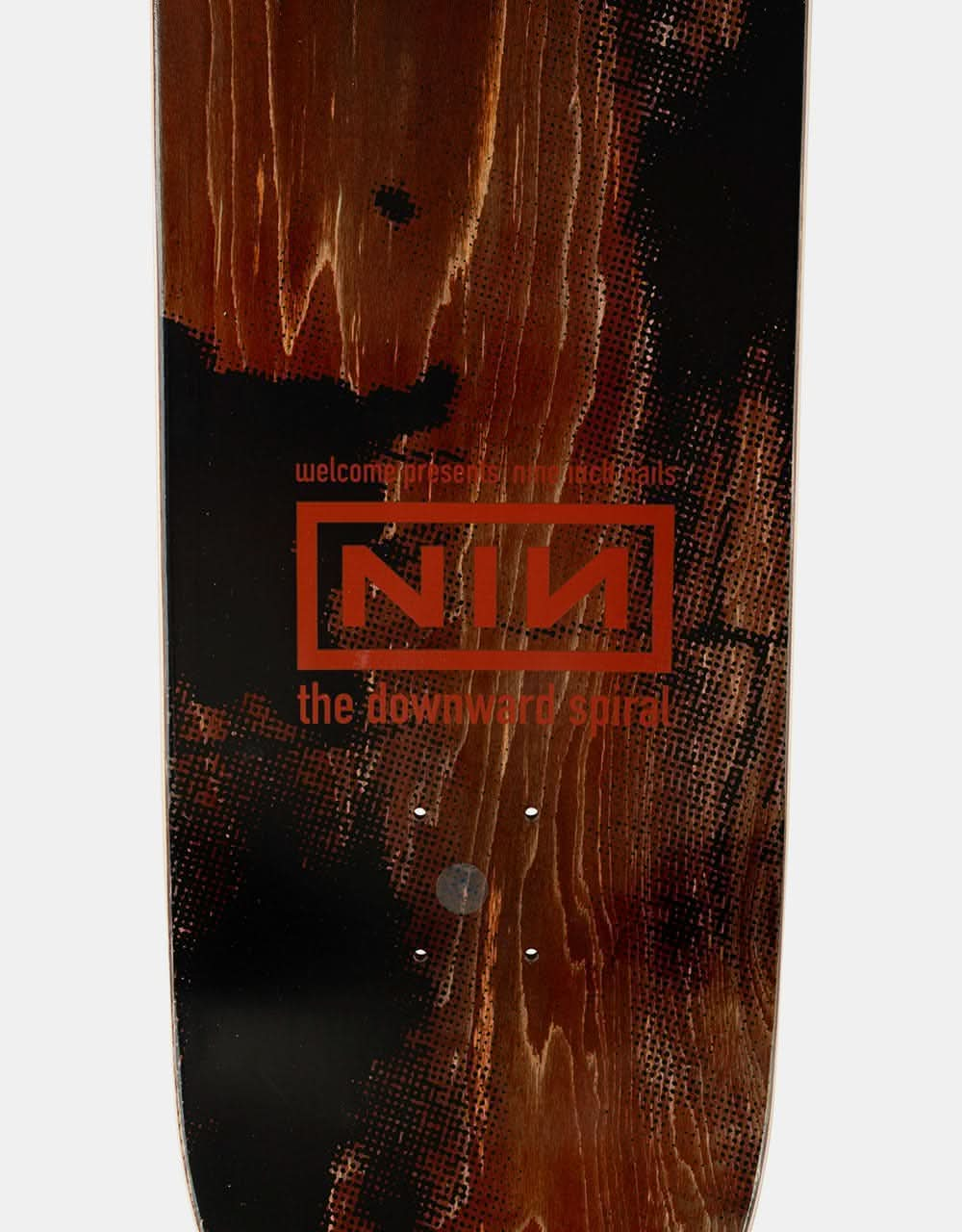 Welcome x Nine Inch Nails The Downward Spiral on Popsicle Skateboard Deck - 9"