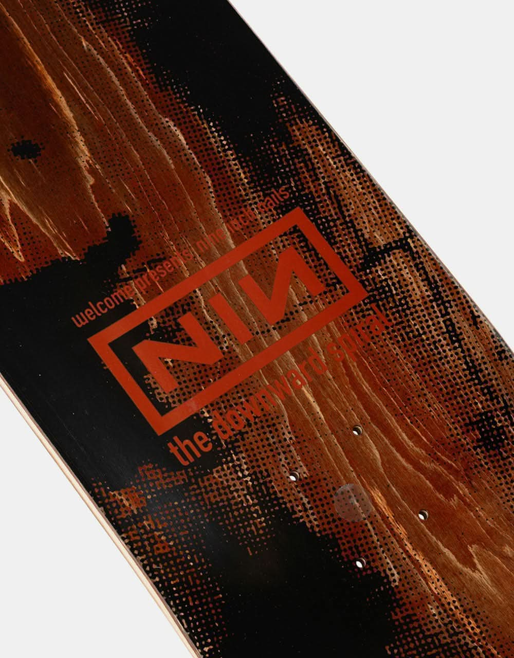 Welcome x Nine Inch Nails The Downward Spiral on Popsicle Skateboard Deck - 9"