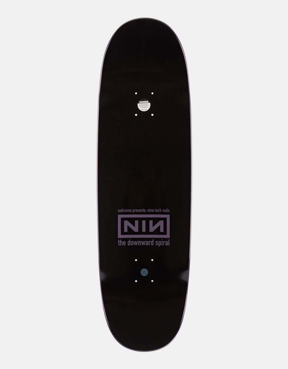 Welcome x Nine Inch Nails Burn on Boline 2.0 Skateboard Deck - 9.5"