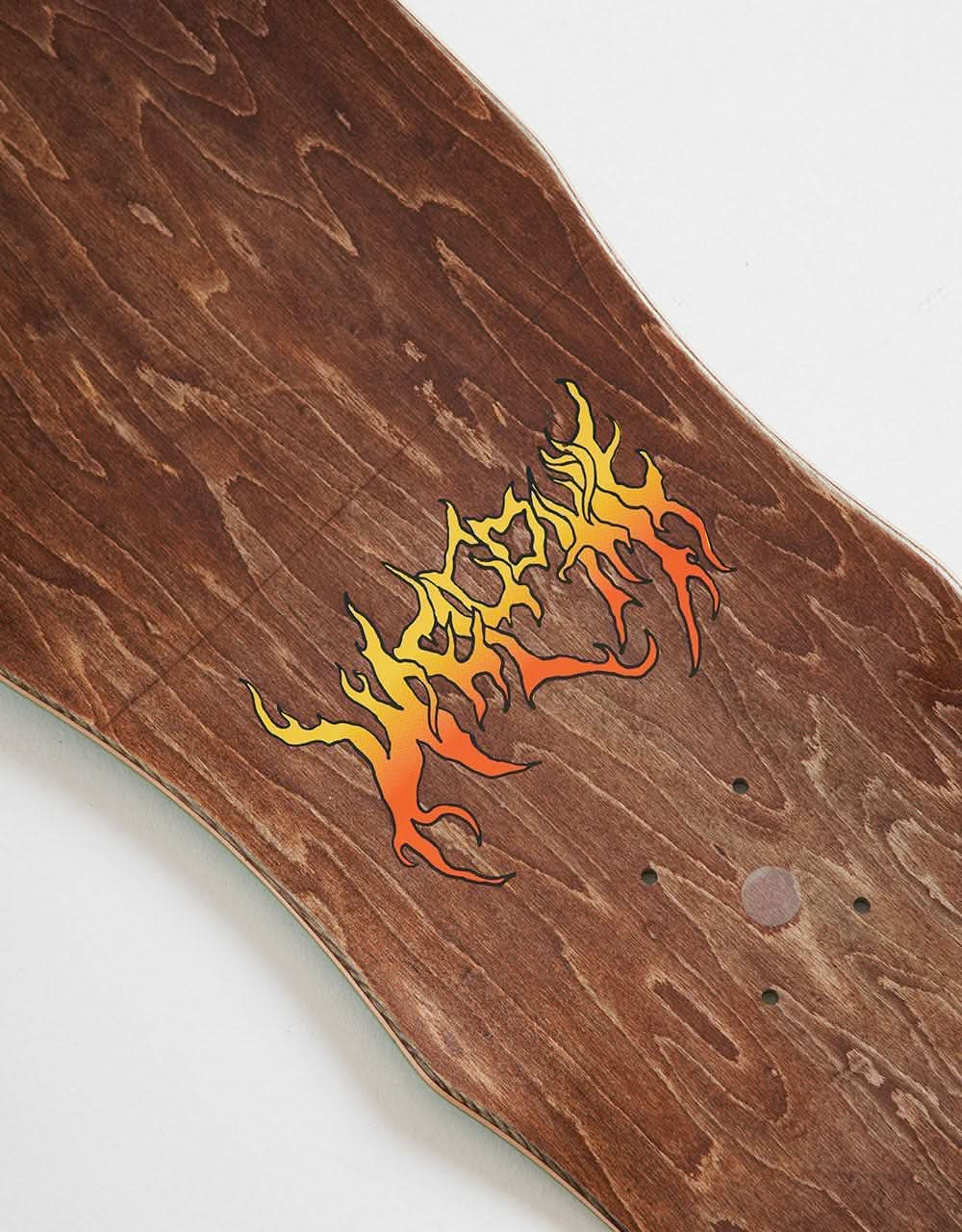 Welcome Firebreather on Dark Lord Skateboard Deck - 9.75"