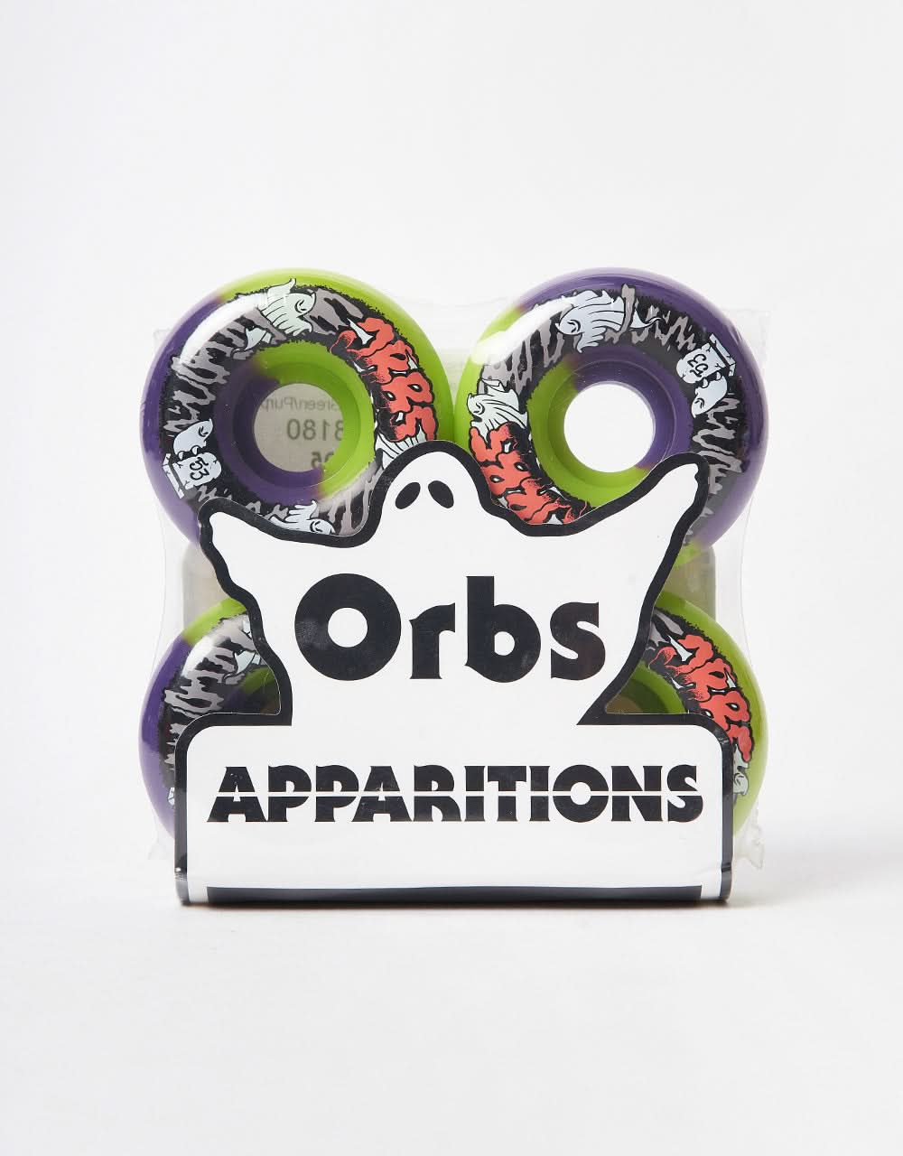 Orbs Apparitions Splits Roues de skateboard rondes 99a - 53 mm