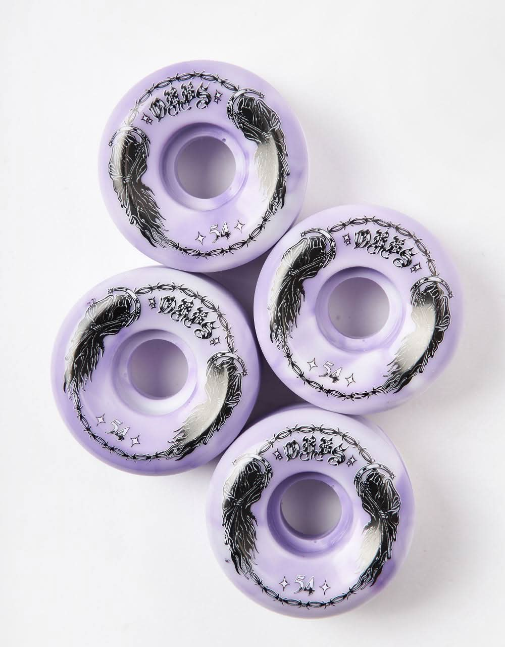 Orbs Specters Swirls Conical 99a Skateboard Wheels - 54mm