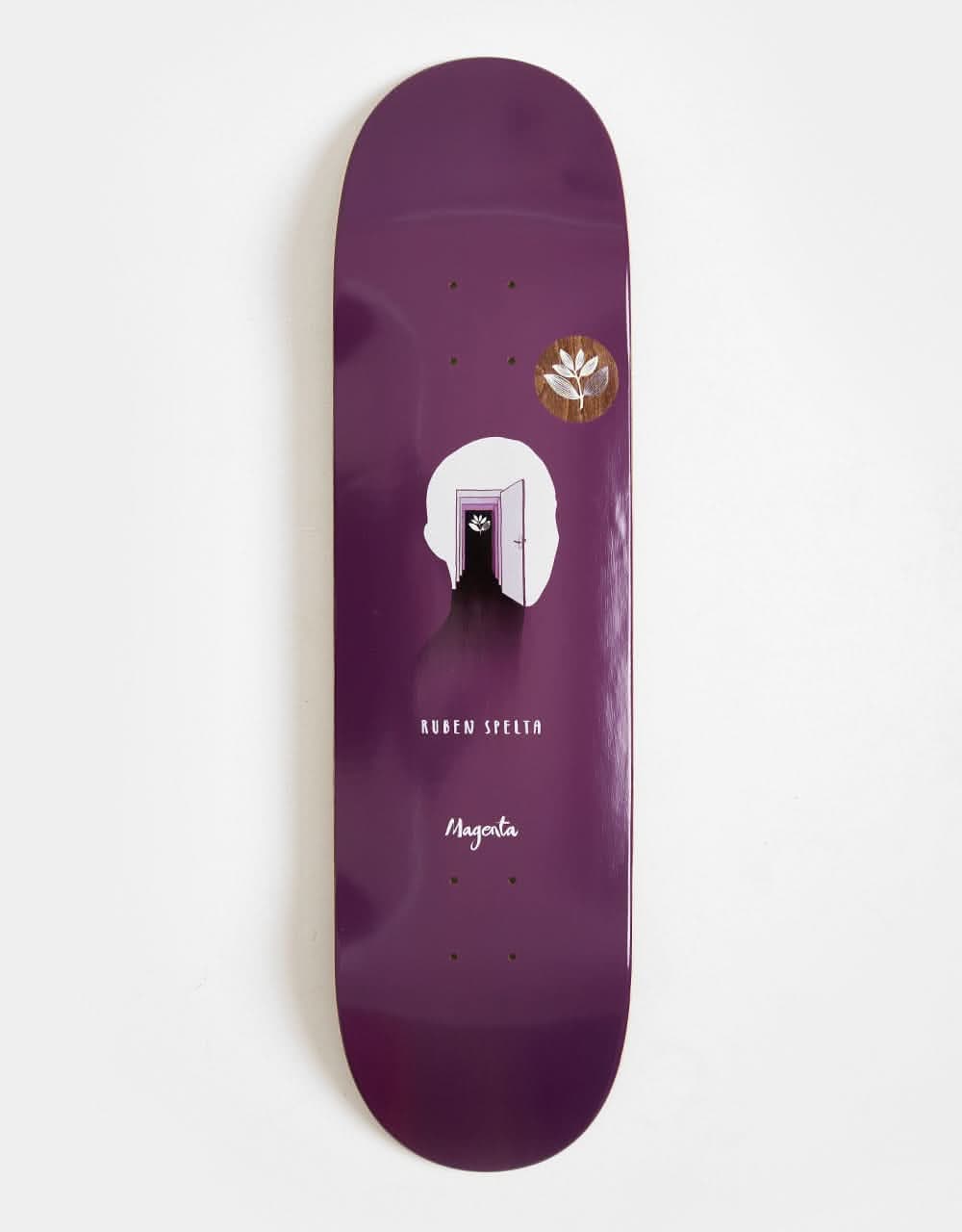 Magenta Ruben Spelta Door Skateboard Deck - 8.5"