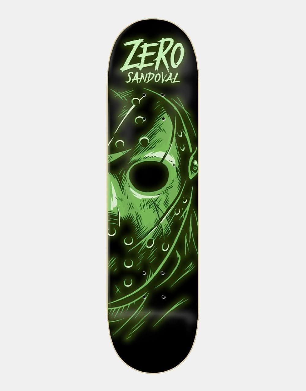 Zero Sandoval Fright Night GITD Skateboard Deck - 8.5"