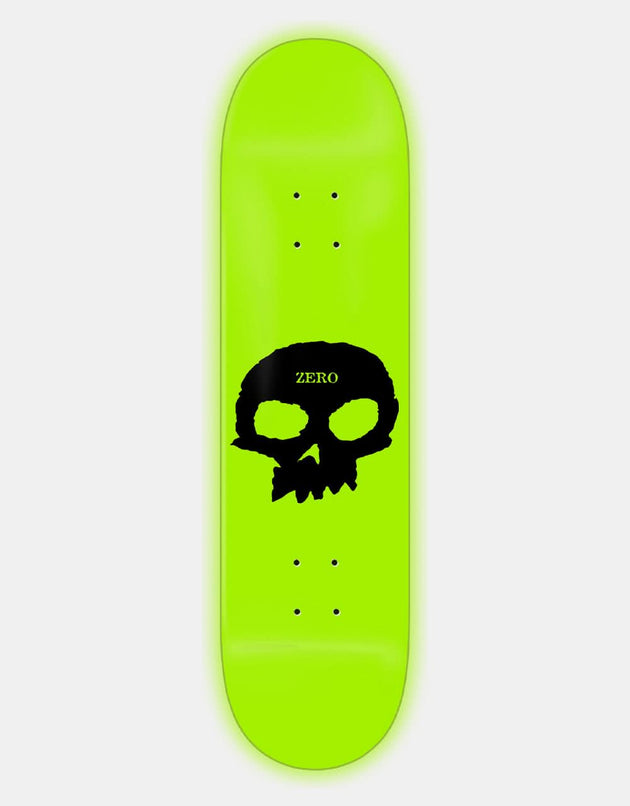 Tabla de skate Zero Single Skull GITD