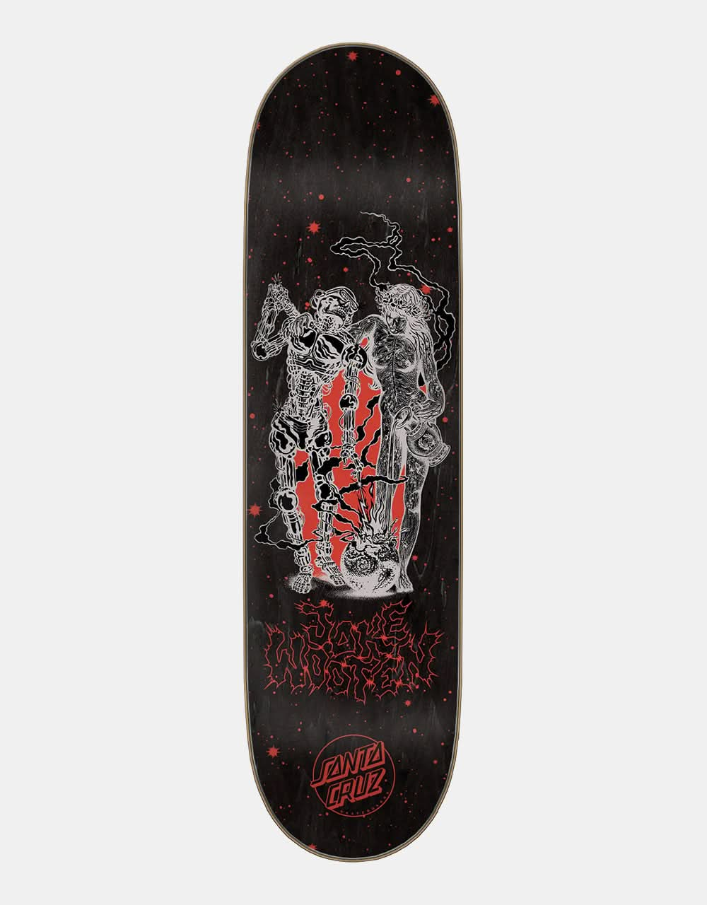 Santa Cruz Wooten Duo Inverse VX Skateboard Deck - 8.5"