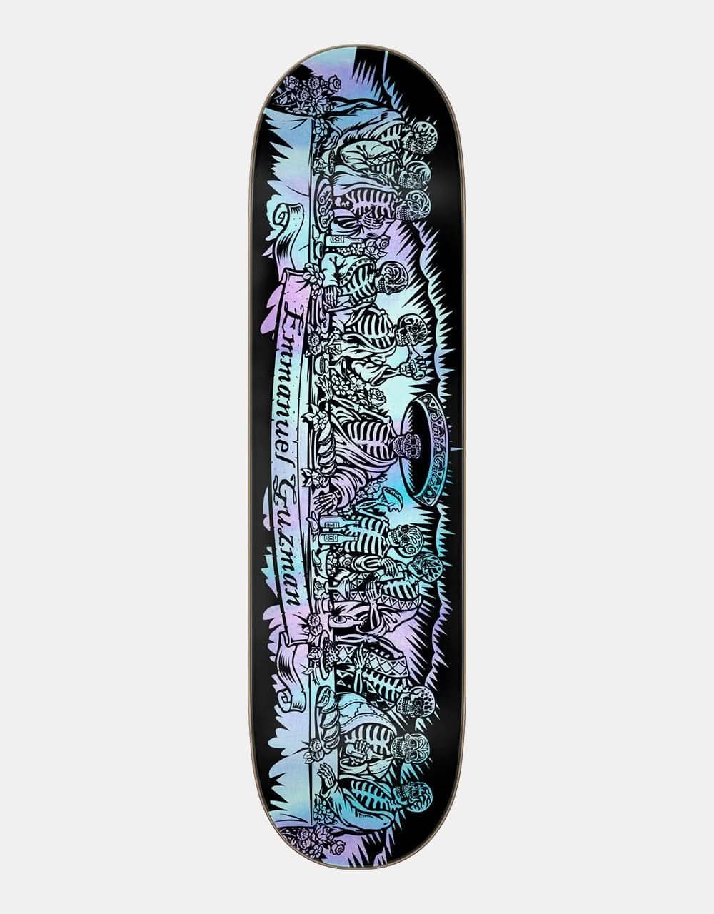 Santa Cruz Guzman 20 Years Dining with the Dead Skateboard Deck - 8.27"