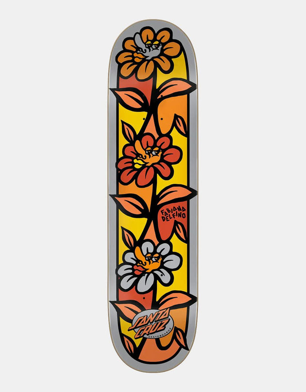 Tabla de skate Santa Cruz Delfino Flower Crew - 8"