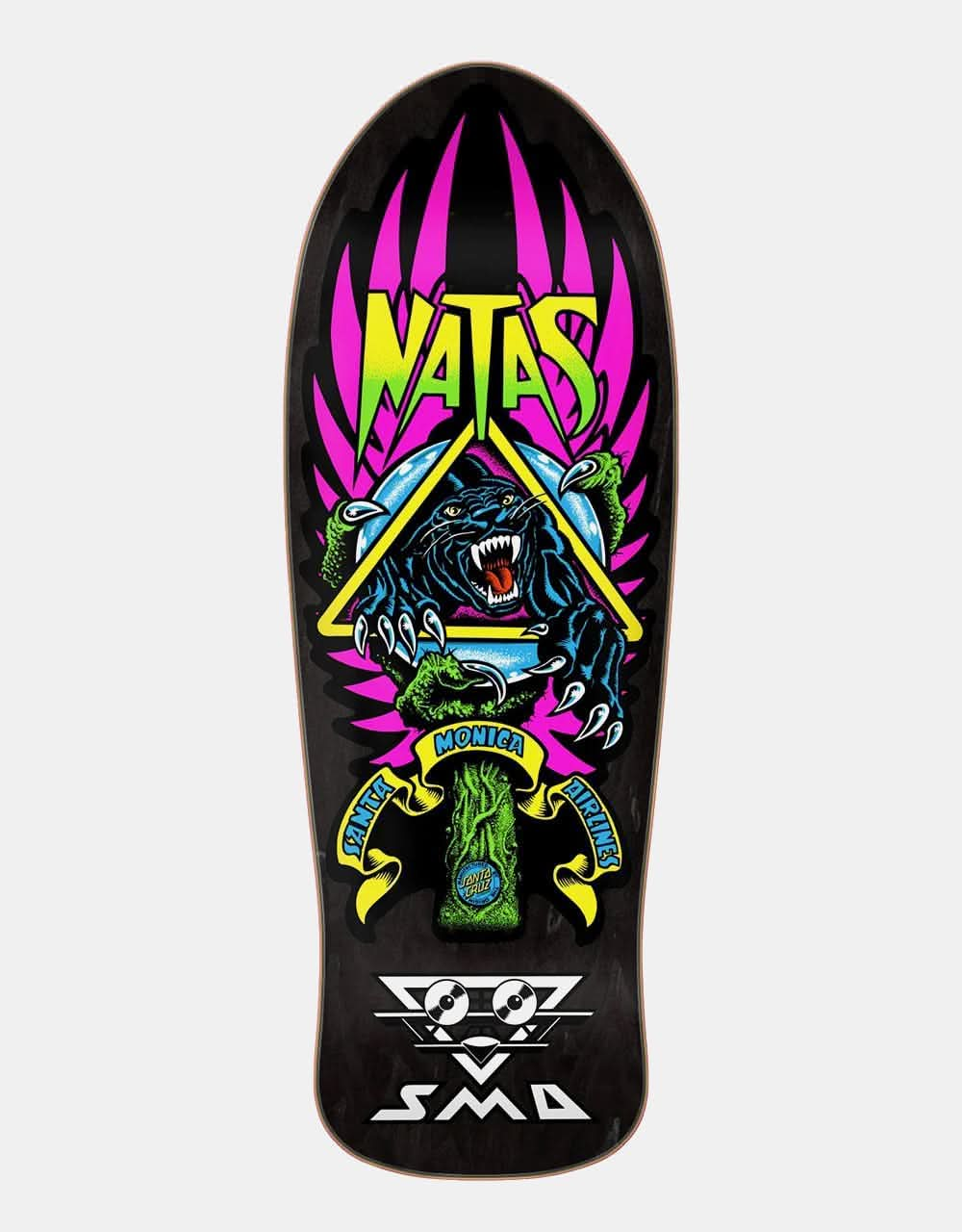 Santa Cruz Natas Panther Lenticular Reissue Skateboard Deck - 10.53"