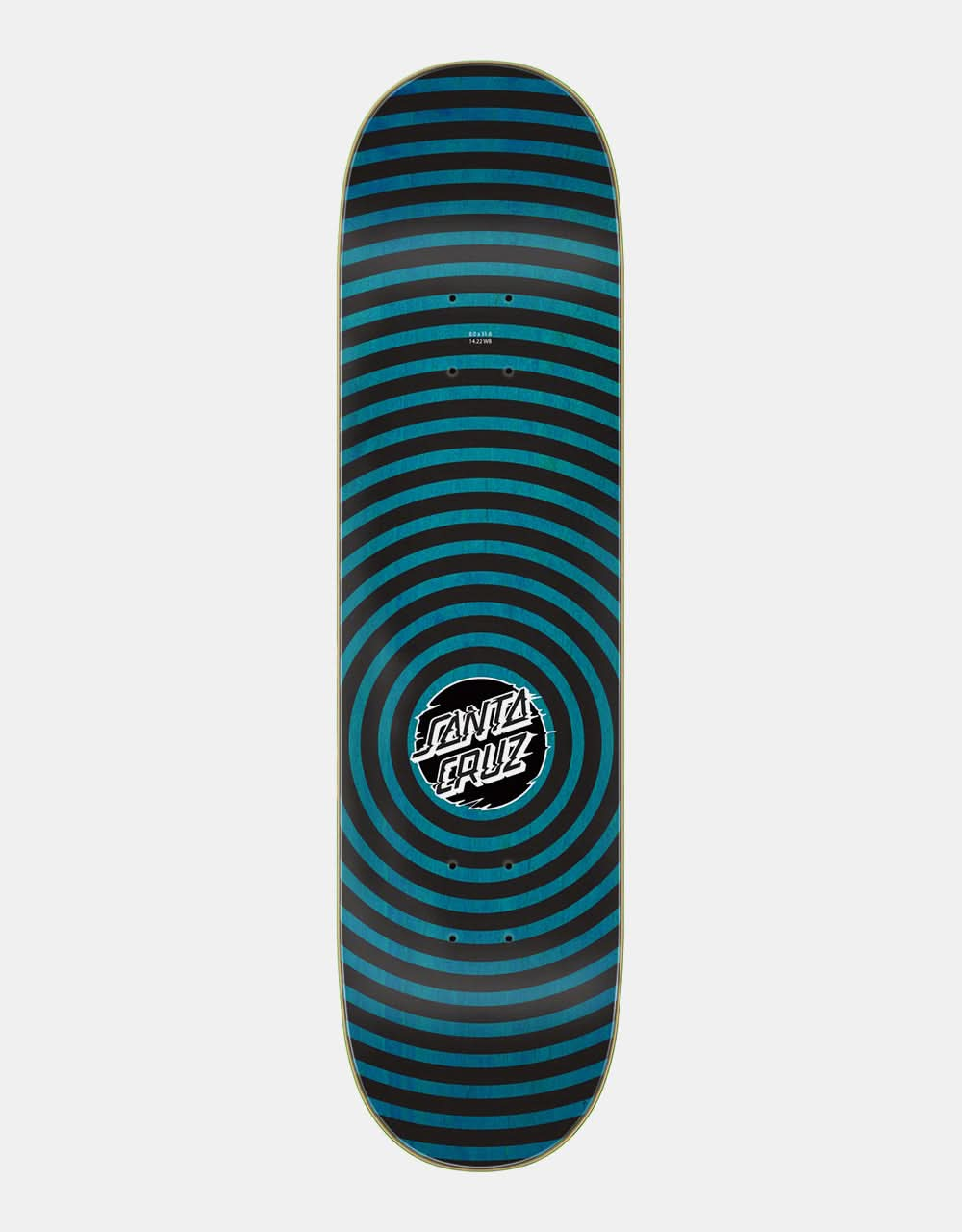 Santa Cruz Vivid Multi Dot Skateboard Deck - 8"