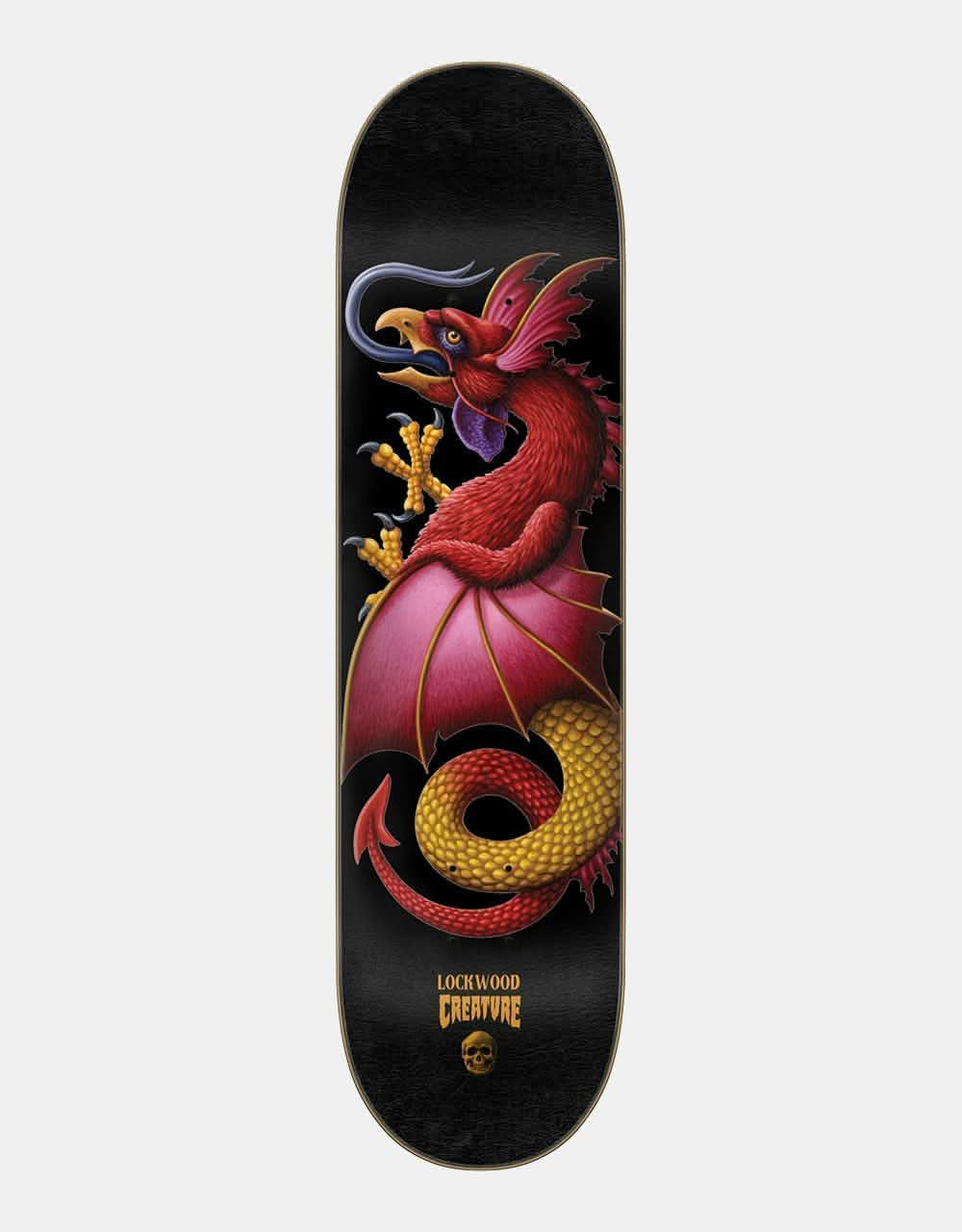 Creature Lockwood Crest Skateboard Deck -  8.25"