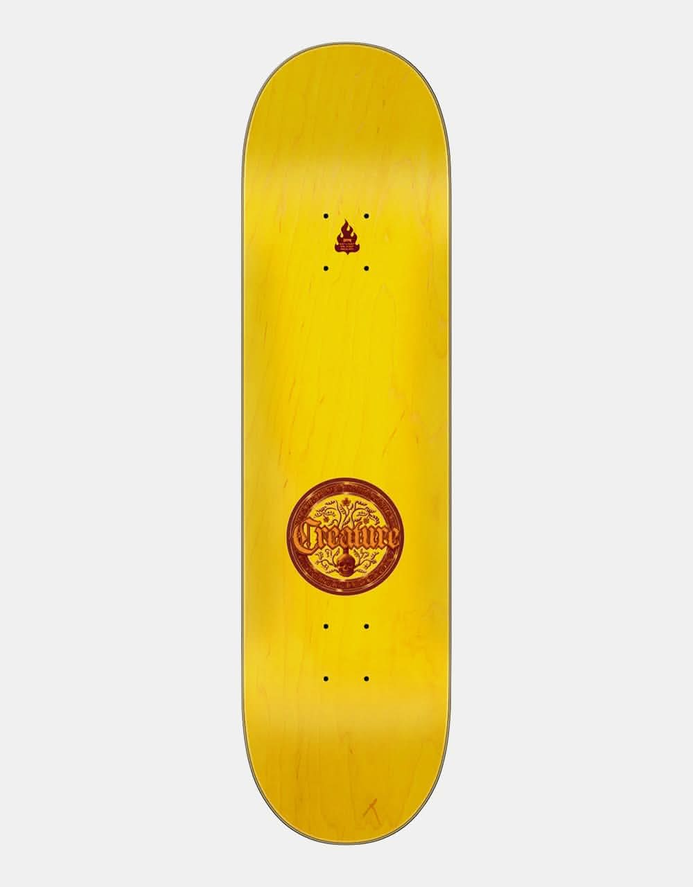 Creature Lockwood Crest Skateboard Deck -  8.25"