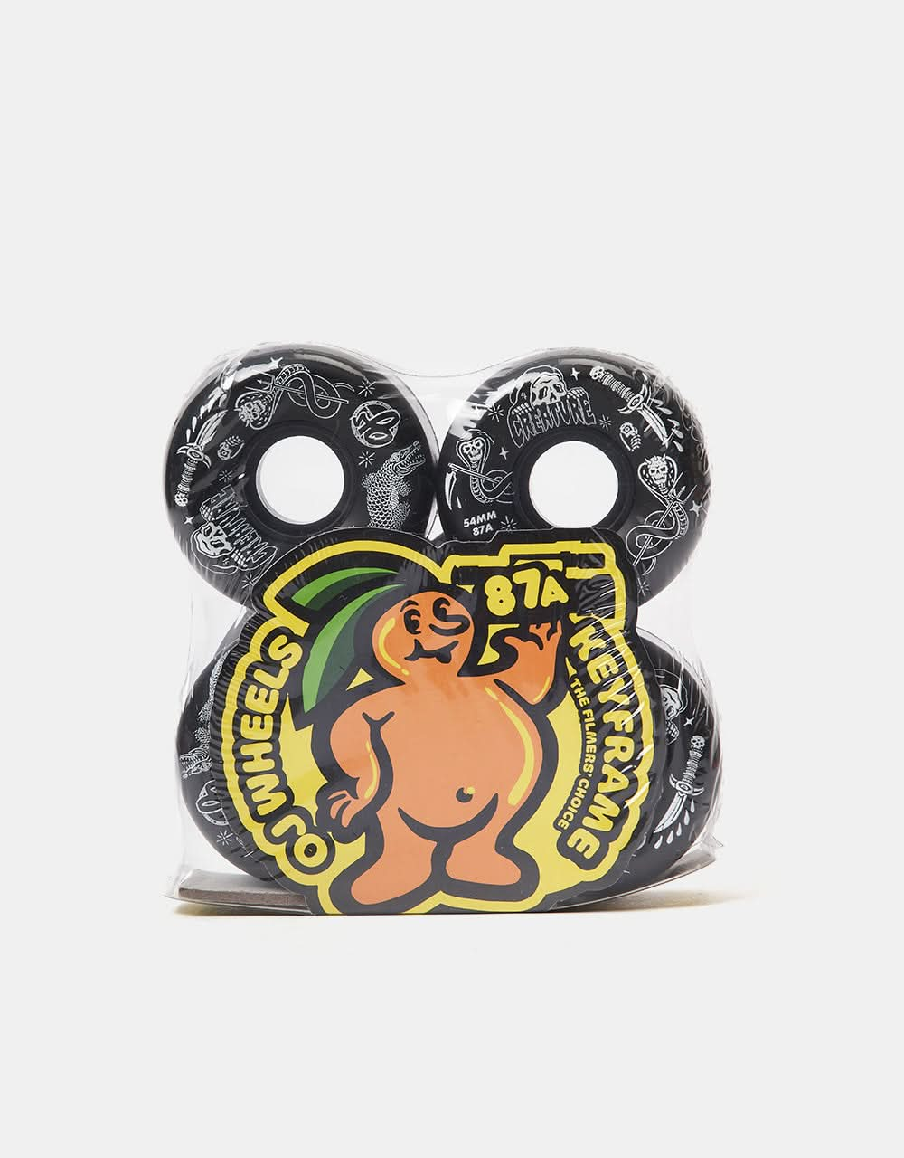 OJ x Creature Trippy Tanks Keyframe 87a Skateboard Wheels - 54mm