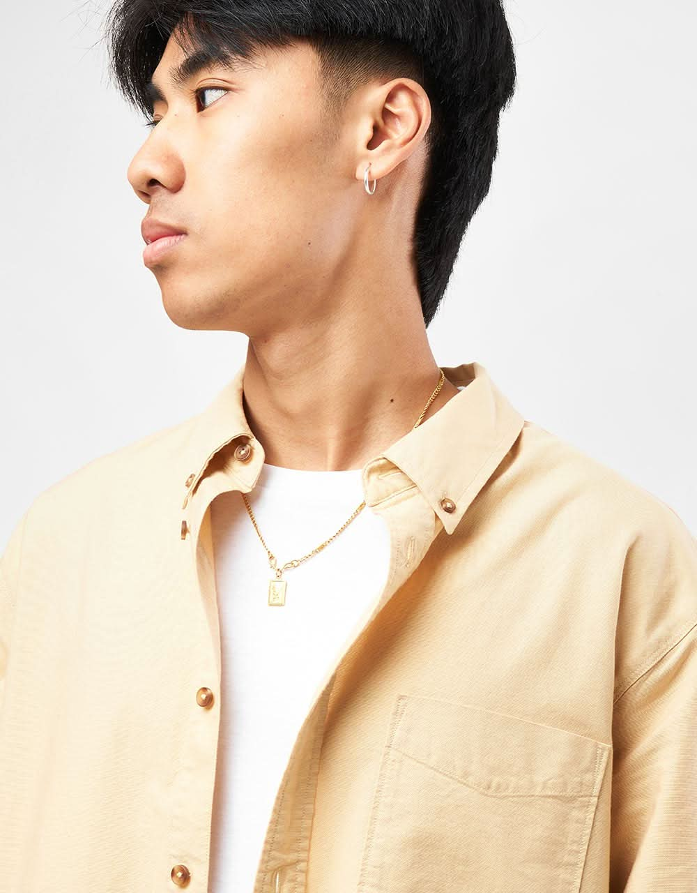 Nike SB Oxford Buttondown Shirt - Sesame/Sesame/Sesame