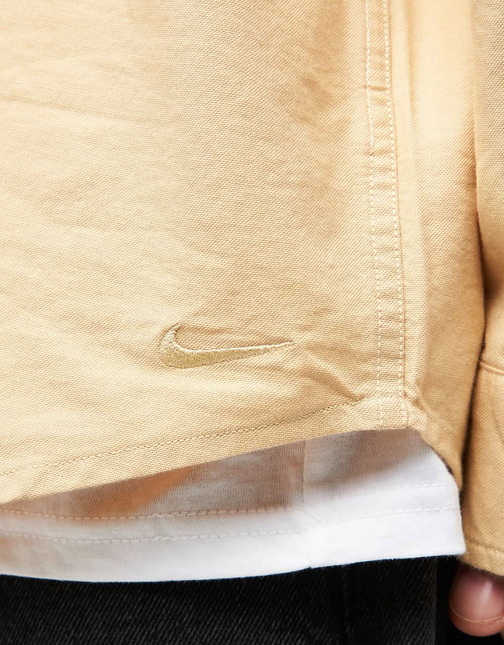 Nike SB Oxford Buttondown Shirt - Sesame/Sesame/Sesame