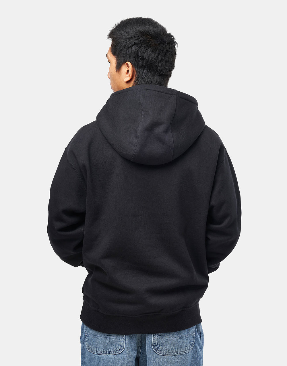 Nike SB Lowercase Logo EMB Pullover Hoodie - Black/White