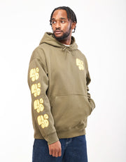 Nike SB Graff GFX Pullover Hoodie - Medium Olive