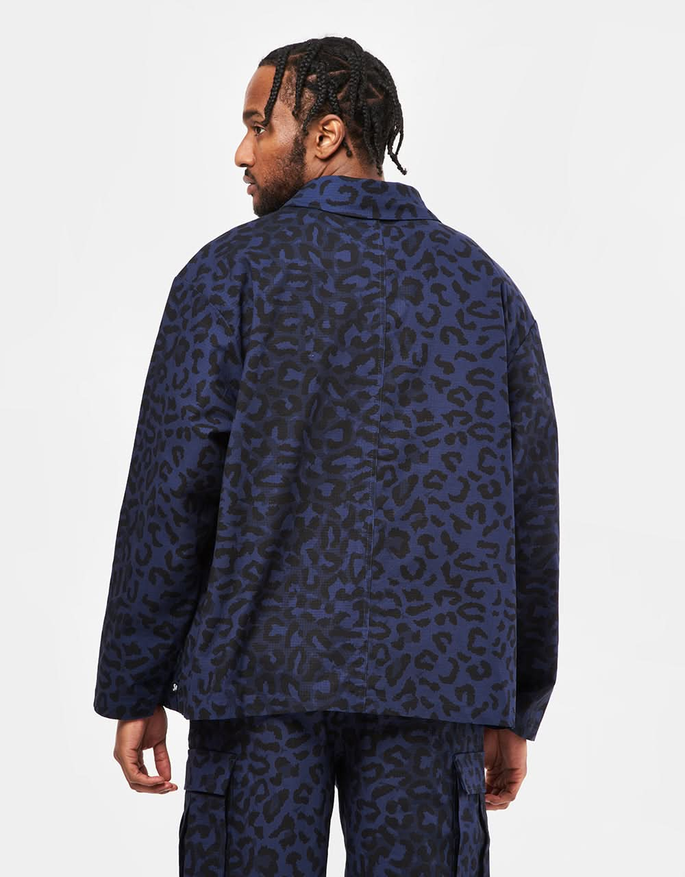 Nike SB Chore Coat - Midnight Navy/White