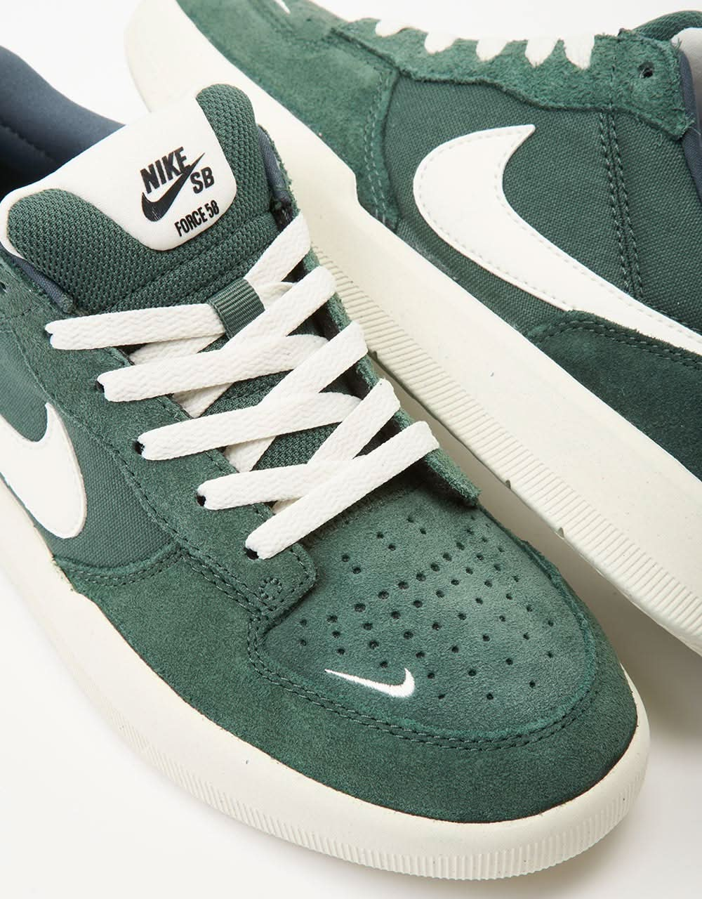 Scarpe da skate Nike SB Force 58 - Verde Vintage/Vela-Verde Vintage-Vela-Nero