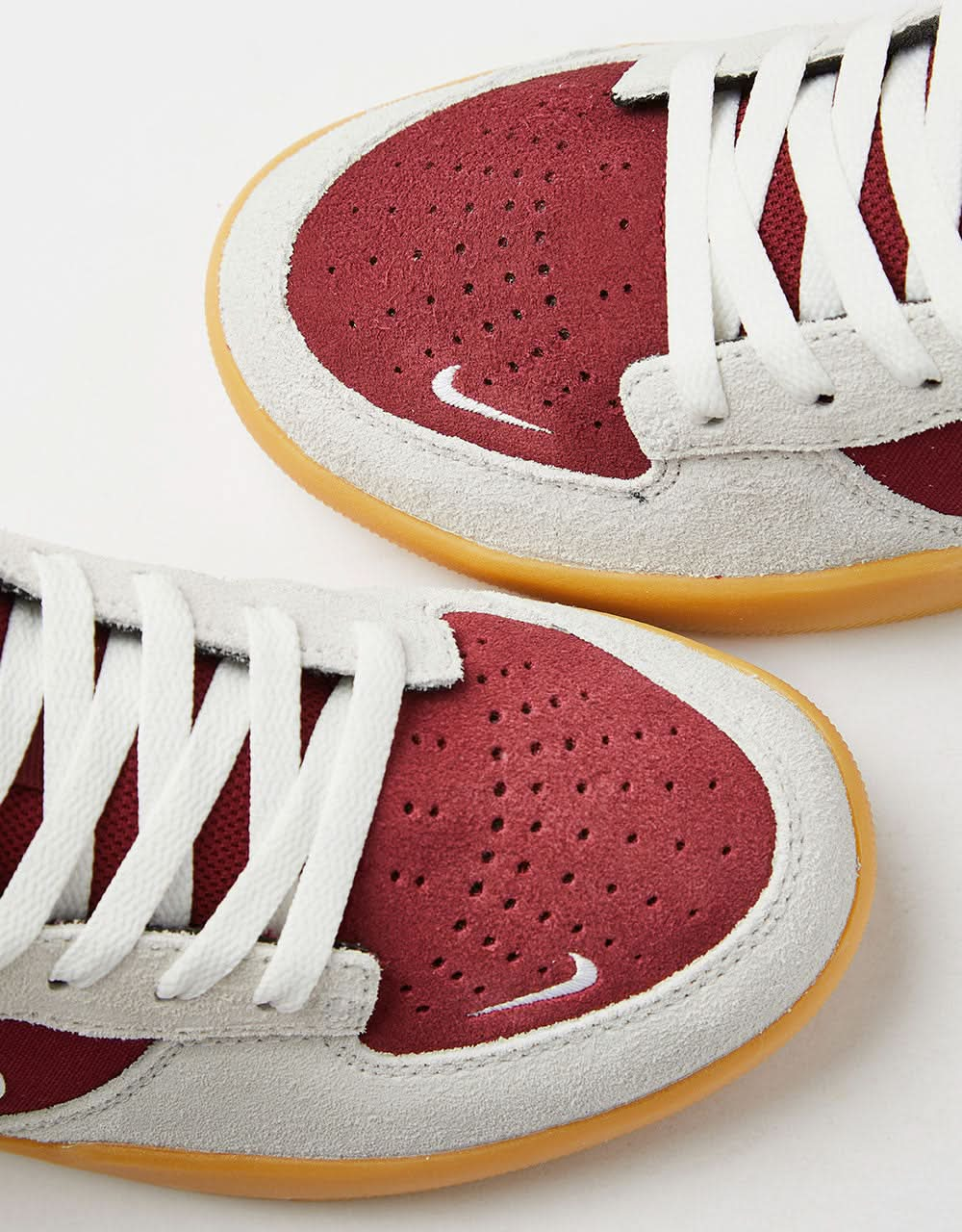 Scarpe da skate Nike SB Force 58 - Rosso Team/Bianco-Bianco Summit-Gum Marrone