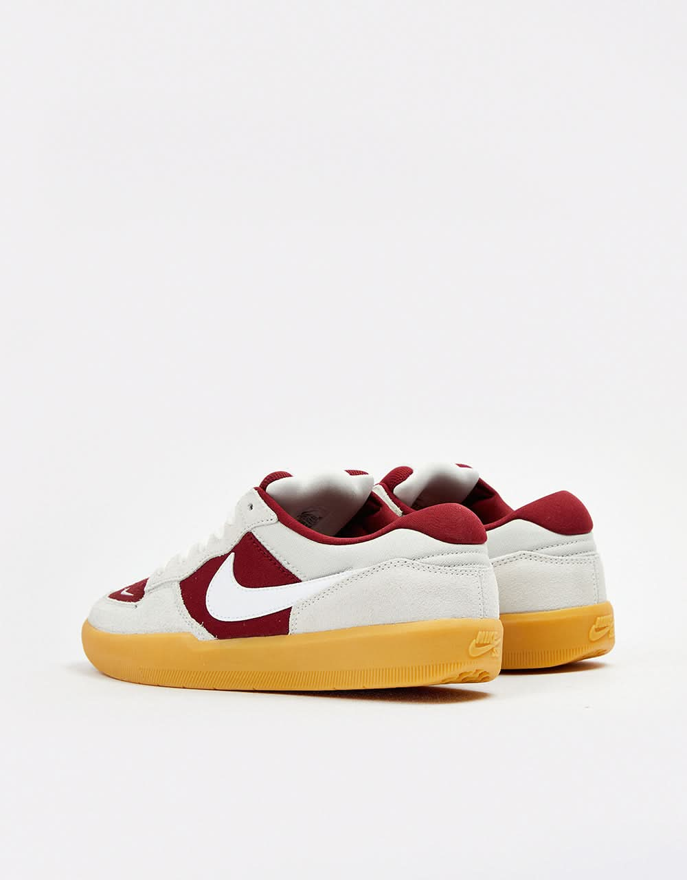 Scarpe da skate Nike SB Force 58 - Rosso Team/Bianco-Bianco Summit-Gum Marrone