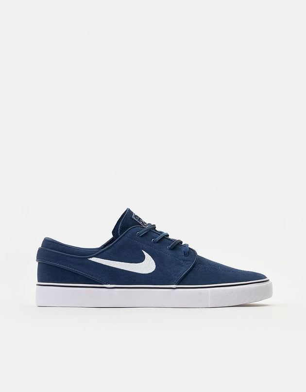 Nike SB Zoom Janoski OG+ Chaussures de skate - Marine/Blanc-Marine-Blanc-Gum Lt Marron