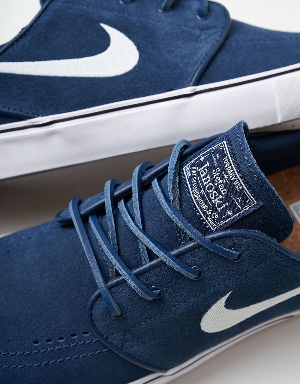 Scarpe da skate Nike SB Zoom Janoski OG+ - Navy/Bianco-Navy-Bianco-Gum Marrone