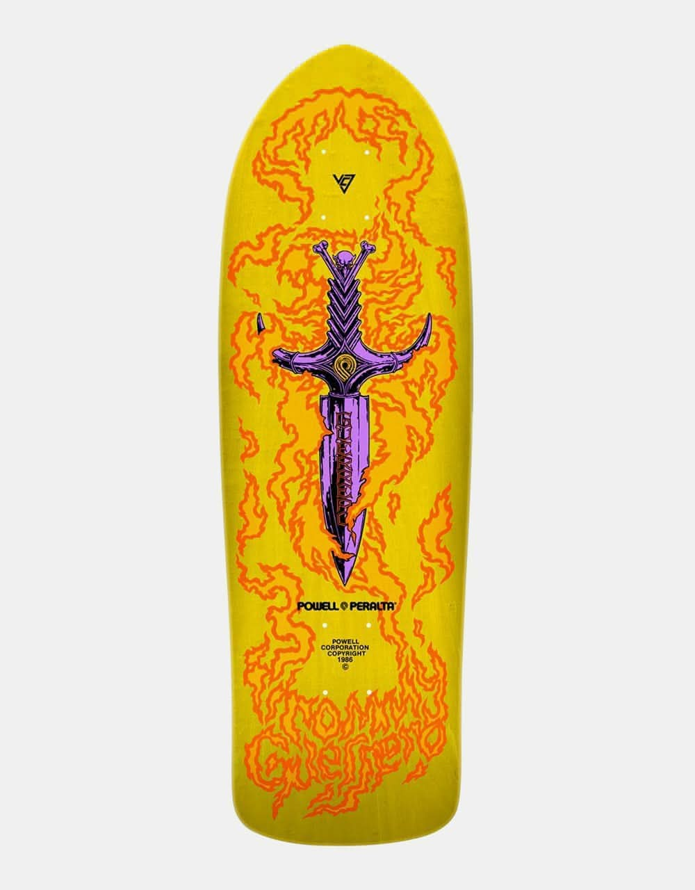 Powell Peralta Guerrero Bones Brigade™ S15 Reissue Skateboard Deck - 9.75"