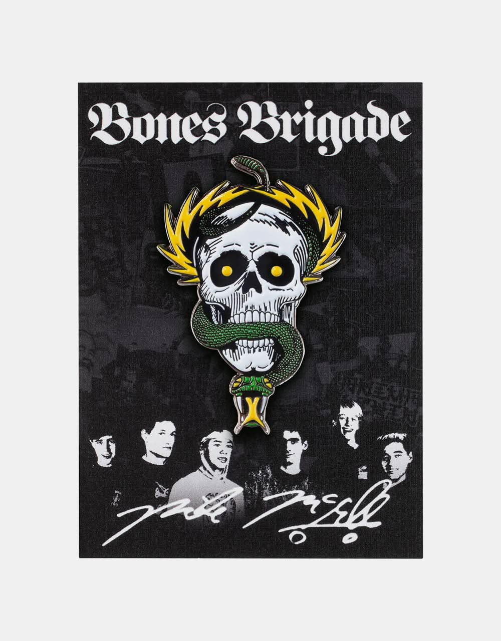 Insignia de pin de solapa Powell Peralta McGill Bones Brigade™ S15