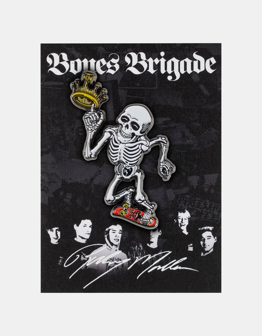 Insigne d'épinglette Powell Peralta Mullen Bones Brigade™ S15