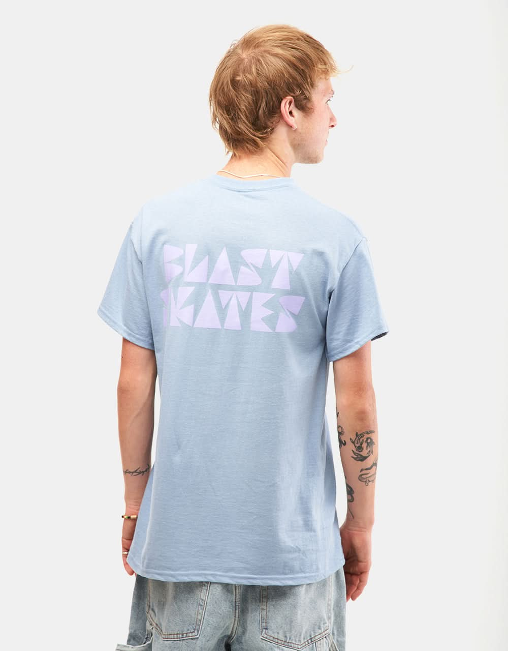 Camiseta Blast Roller Earth Surfer - Azul Piedra