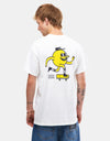 Camiseta clásica con mascota Blast - Blanco